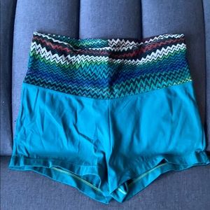 (3 for $30🔷) Capezio XL Sea Green Jazz Shorts